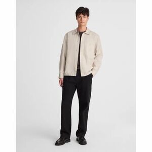 NWT! Madewell - Men’s Cotton Poplin Overshirt - Form Grey - Size XS